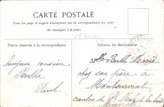 VINTAGE POSTCARD the Pyrenees Basilica of Doors