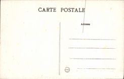 VINTAGE POSTCARD Palais of Fontainebleau the Small Apartments Room has to sleep of Napoleon 1st