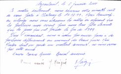 MODERN CARD Monet Poppies