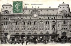 CPA Paris Gare Saint Lazare