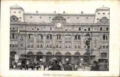 CPA Paris Gare Saint Lazare