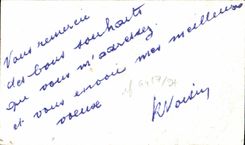 CPA Fantaisie Fleurs Fer a cheval