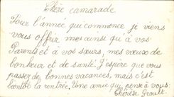 CPA Fantaisie Bonne annee