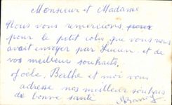 CPA Fantaisie Bonne annee