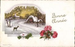 CPA Fantaisie Fleurs 