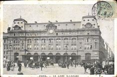 CPA Paris Gare Saint Lazare