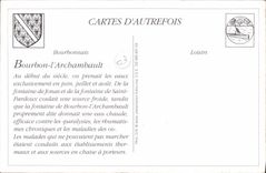 REPRO Allier Bourbon L'Archambault Chaise a Porteurs