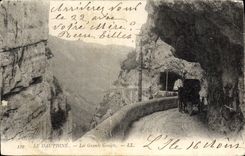 VINTAGE POSTCARD Dauphine Great Narrow parts