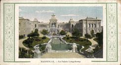 CPA Marseille Le Palais Longchamp