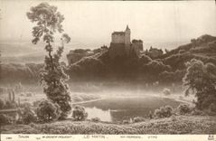 VINTAGE POSTCARD Living room the Morning Didier Pouget