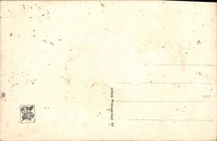 VINTAGE POSTCARD Rigolot the Morning Living room