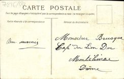 VINTAGE POSTCARD Fantasy Peasant and oxen