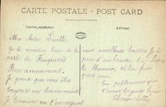 VINTAGE POSTCARD Fantasy House Tree