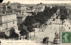 CPA Angers Boulevard de la Mairie 
