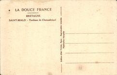 CPA Saint Malo Tombeau de Chateaubriand