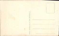 VINTAGE POSTCARD Paris Paintings of the Pantheon