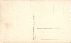 VINTAGE POSTCARD Murals of the Pantheon Puvis De Chavannes Vie of Sainte Genevieve takes care on Paris