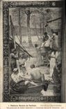 CPA Peintures Murales du Pantheon Puvis De Chavannes Vie pastorale de Sainte Genevieve 