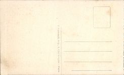 VINTAGE POSTCARD Murals of the Pantheon Puvis De Chavannes