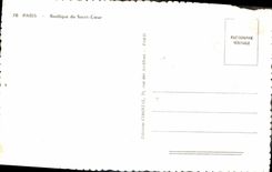 CPM Paris Basilique Du Sacre Coeur