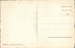 VINTAGE POSTCARD Venezia Chiesa della Salute