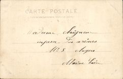 VINTAGE POSTCARD the Lesson Of Painting Woman