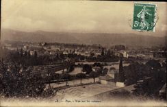 CPA Pau Vue Sur les Coteaux