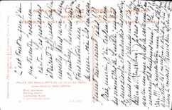 VINTAGE POSTCARD Paris Julien Gustave Gagliardini Rivets happy Bateaux