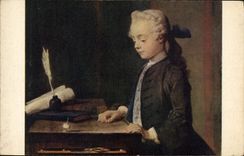 MODERN CARD Chardin the child in Toton