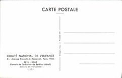 MODERN CARD Beautiful Portrait of Catherine de Bethisy Museum of Versailles