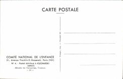 MODERN CARD Pastel Kucharski Museum of Versailles Trianon