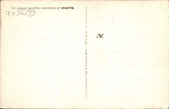 CPA Un Coquet Pavillon Construit en Everite