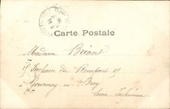 CPA Le Sommeil De Grand Maman Enfant