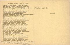 VINTAGE POSTCARD Saint Michel Embanking the Jeanne Dragon of arc