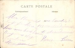 POSTAL Lorette de la VENDIMIA antes de los contratos la iglesia de Notre Dame Militaria