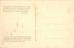 VINTAGE POSTCARD ND De Lorette Detail Of the Low Reliefs Of the Cenotaph And the Pilasters