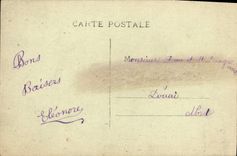 VINTAGE POSTCARD ND De Lorette Notre Dame Chaopelle of the Militaria Plate