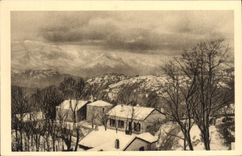 VINTAGE POSTCARD Michelet Under Snow