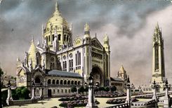 CPM Basilique de Lisieux Panorama general