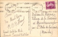 CPA Environs du Mont Dore Les Rochers Tuiliers et Sanadore