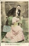 VINTAGE POSTCARD the Oaths Fantasy Woman