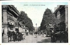 CPA Paris Le Boulevard Des Italiens