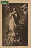 VINTAGE POSTCARD Virgin Immaculate Murillo