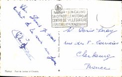 MODERN CARD Namur Bridge Of Legs And Citadel