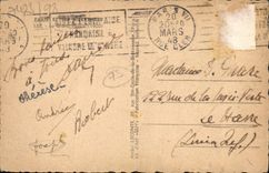 MODERN CARD Paris And As of the Large palace