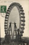VINTAGE POSTCARD Paris Grand Coils