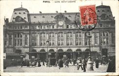 CPA Paris Gare Saint Lazare