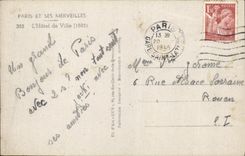 CPM Paris Et Ses Merveilles L'Hotel De Ville