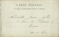 Mercados centrales de París de la POSTAL de la VENDIMIA