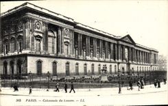 CPA Paris Colonnade Du Louvre